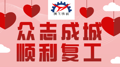 騰飛鑄鋼嚴(yán)抓防疫，貫徹落實(shí)，順利復(fù)工。
