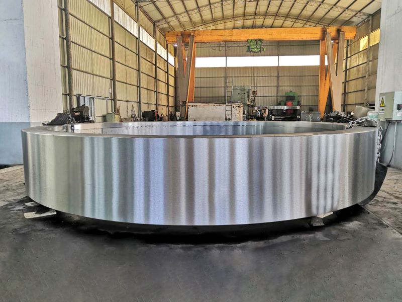 直擊鑄鋼件加工廠家-騰飛鑄鋼磨機(jī)輪帶發(fā)貨現(xiàn)場！