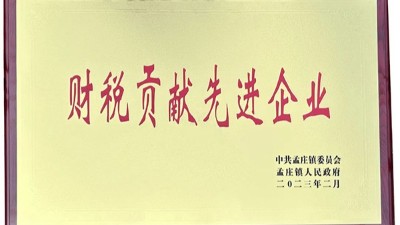 喜訊!騰飛鑄鋼再次榮獲“財稅貢獻先進企業(yè)”稱號