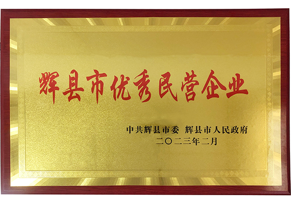 輝縣市優(yōu)秀民營(yíng)企業(yè)1
